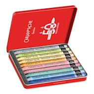 Caran d'Ache Neocolor II Aquarelle Artists' Pastels - Pastel Colors, 50th Anniversary Special Edition, Set of 10