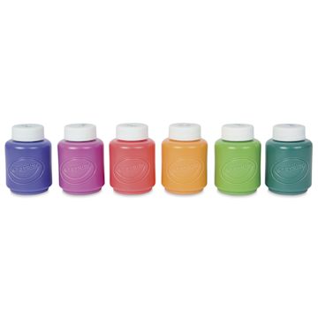 Open in modal - Crayola Washable Kids' Paints - Bold Colors, Set of 6, 2 oz Jars