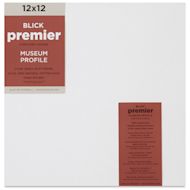 Blick Premier Stretched Cotton Canvas - Museum Profile, Splined, 12" x 12"