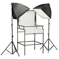 Smith-Victor Floor Stand Photo Shooting Table Complete Kits