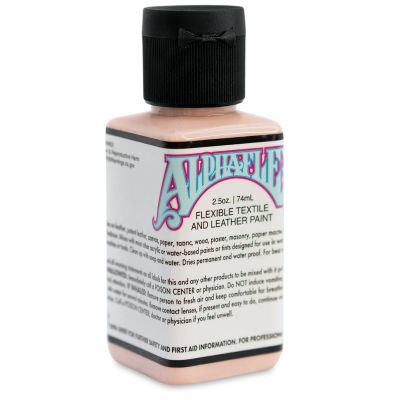 Alpha6 AlphaFlex Textile and Leather Paint - Raspberry Sherbet, 74 ml, Bottle