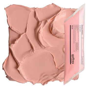 Open in modal - Gaffrey Heavy Body Texture Acrylic Paint - Blush, 16 oz pouch and swatch