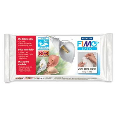 Staedtler Fimo Air Basic Modeling Clay - 17.6 oz, White