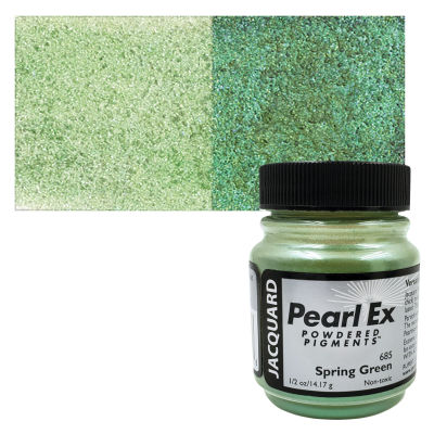 Jacquard Pearl-Ex Pigment - 0.50 oz, Spring Green
