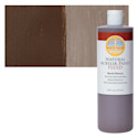 Natural Earth Paint Natural Fluid Acrylik Paint - Burnt Sienna, 473 ml