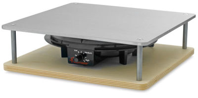 R&F Hot Plates - Side view of Encaustic Hot Plate