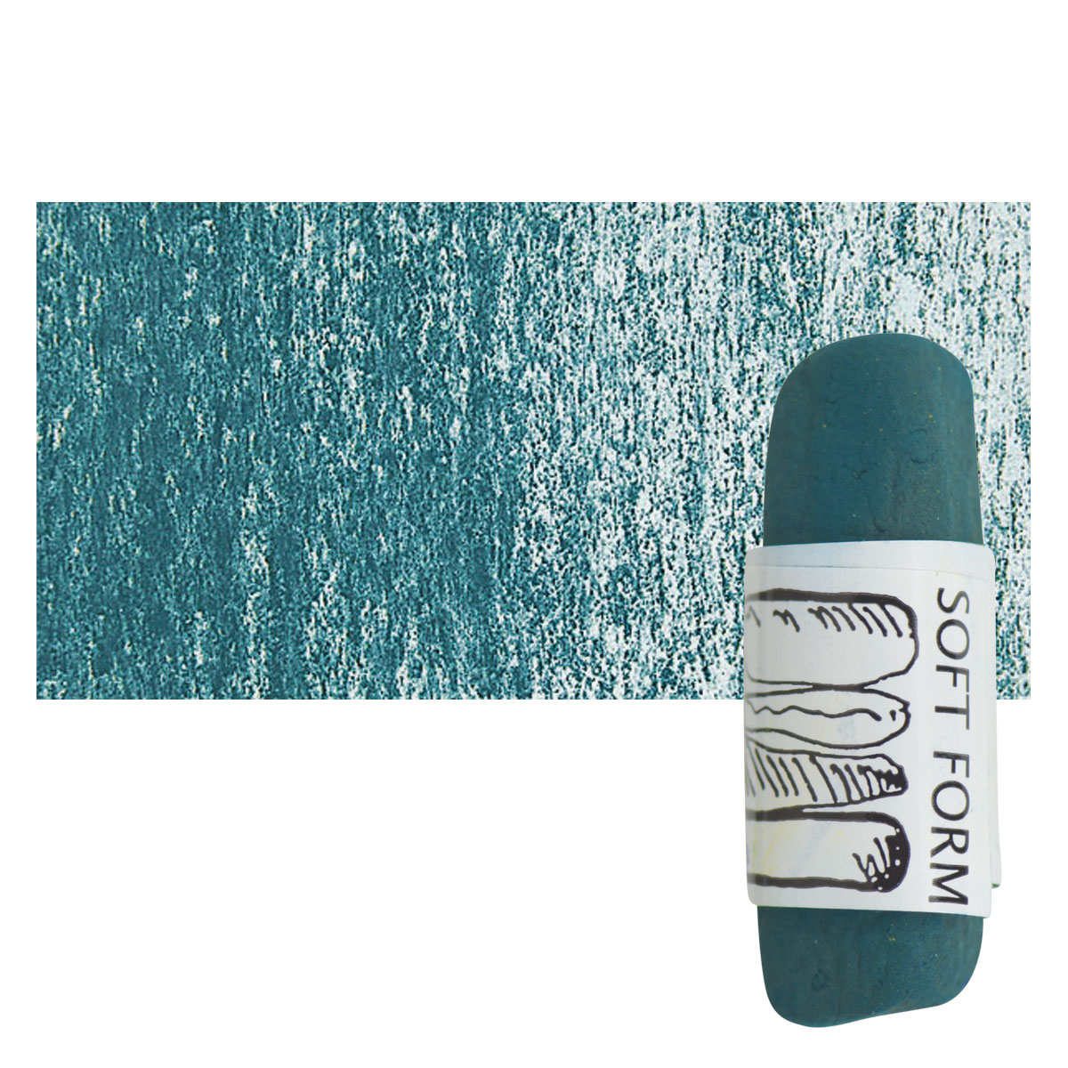 Townsend Artists' Soft Form Pastel - Turquoise Green 033D