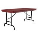 Correll Plastic Resin Folding Table - 48