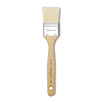 Open in modal - Escoda Clasico Chungking White Bristle Brush - Mottler, Size 18