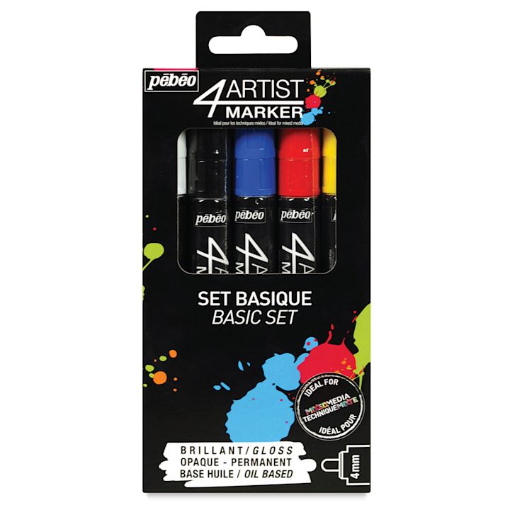 Pebeo 4Artist Markers and Sets | BLICK Art Materials