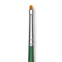 Blick Golden Taklon Brush - Bright, Long Handle, Size 0