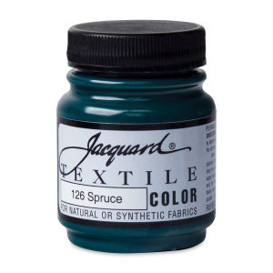 Jacquard Textile Color - Spruce, 2.25 oz jar
