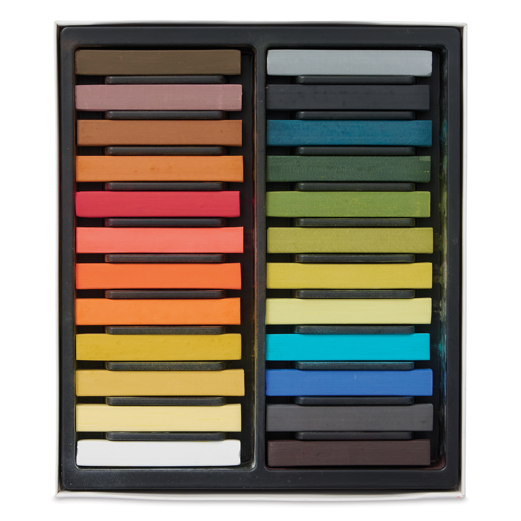 Soft Pastels Art Supplies Set of 24 Colored Chalk Pastels for