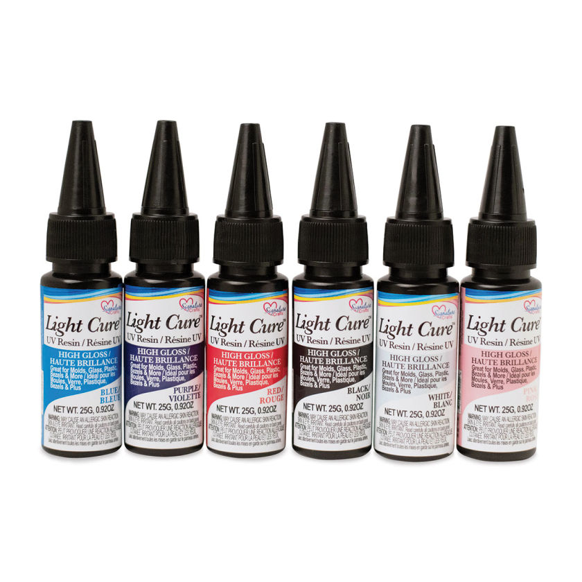 Signature Crafts Light Cure UV Resins BLICK Art Materials