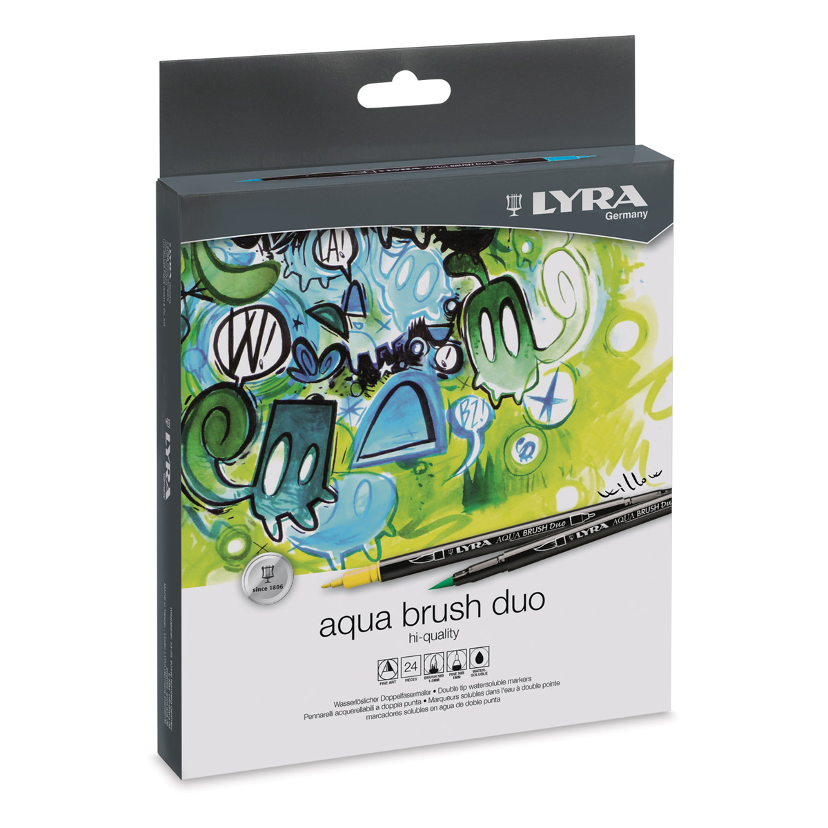 FILA LYRA AQUA BRUSH DUO SET 6 COLORI PASTELLO L6521061