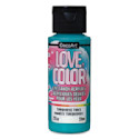 DecoArt Love, Color Acrylic Paint - Turquoise Tides