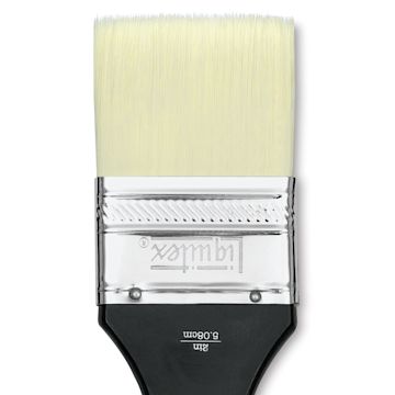 Open in modal - Liquitex Freestyle Brush - Broad Flat, Long Handle, 2", close-up