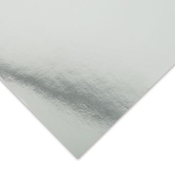 Open in modal - Grafix Metallic Foil Board - Corner of single Silver Board
