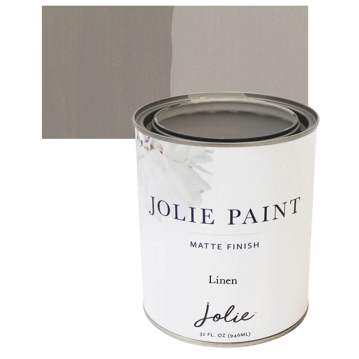 Jolie Matte Finish Paint - Linen, Quart