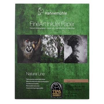 Open in modal - Hahnemühle Sugar Cane FineArt Inkjet Paper - 8-1/2" x 11", Pkg of 25, front of packaging