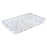 Dial Industries Clear-ly Organized Custom Compartment Organizer