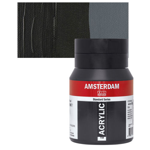 Amsterdam - Oxide Black, 120 ml tube
