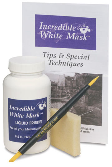 Grafix Incredible White Mask Frisket Kit, 8.5 oz. 