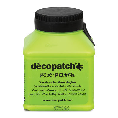 DecoPatch Paperpatch Varnish Glue - 70 ml (Front of jar)