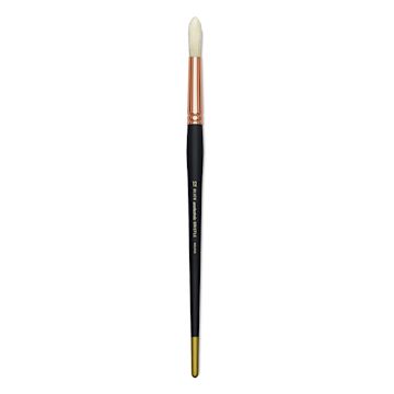 Open in modal - Blick Masterstroke Interlocking Bristle Brush - Round, Long Handle, Size 12