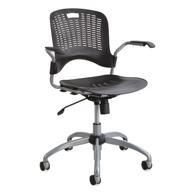 Safco Sassy Manager Swivel Chair - Black