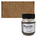 Jacquard Pearl-Ex Pigment - 0.5 oz, Dark Brown