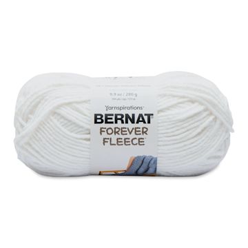 Open in modal - Bernat Forever Fleece Yarn - White Noise, 194 yards