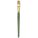 Princeton Good Synthetic Golden Taklon Brush - Stroke, Short Handle, Size 1/2"