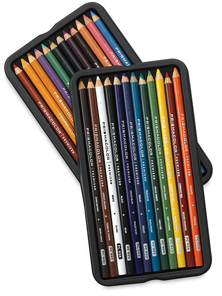 Prismacolor Premier Soft Core Colored Pencil, Set of 24 Assorted