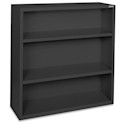 Sandusky Lee Elite Series Welded Bookcase - Black, Height