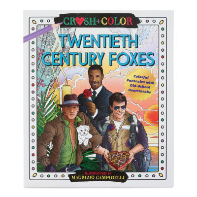 Crush + Color Celebrity Coloring Book - Twentieth-Century Foxes (front cover)