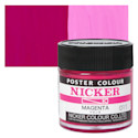 Nicker Poster Colour Paint - Magenta, 40 ml