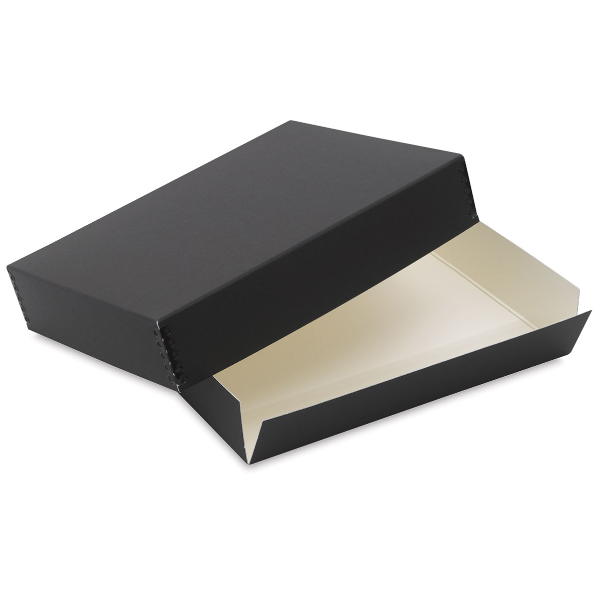 Lineco Museum Storage Box - 18 x 14 x 3, Black