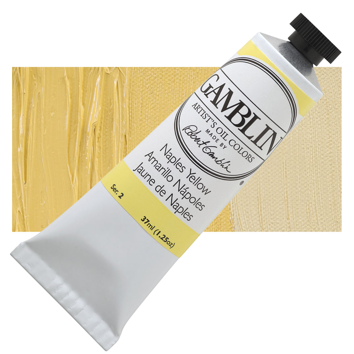 Gamblin artists grade naples Yellow hue 37ml (729911114506)