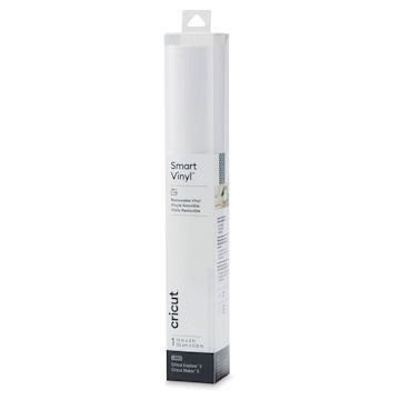 Open in modal - Cricut Removable Smart Vinyl - White, 13" x 3 ft, Roll (In packaging)