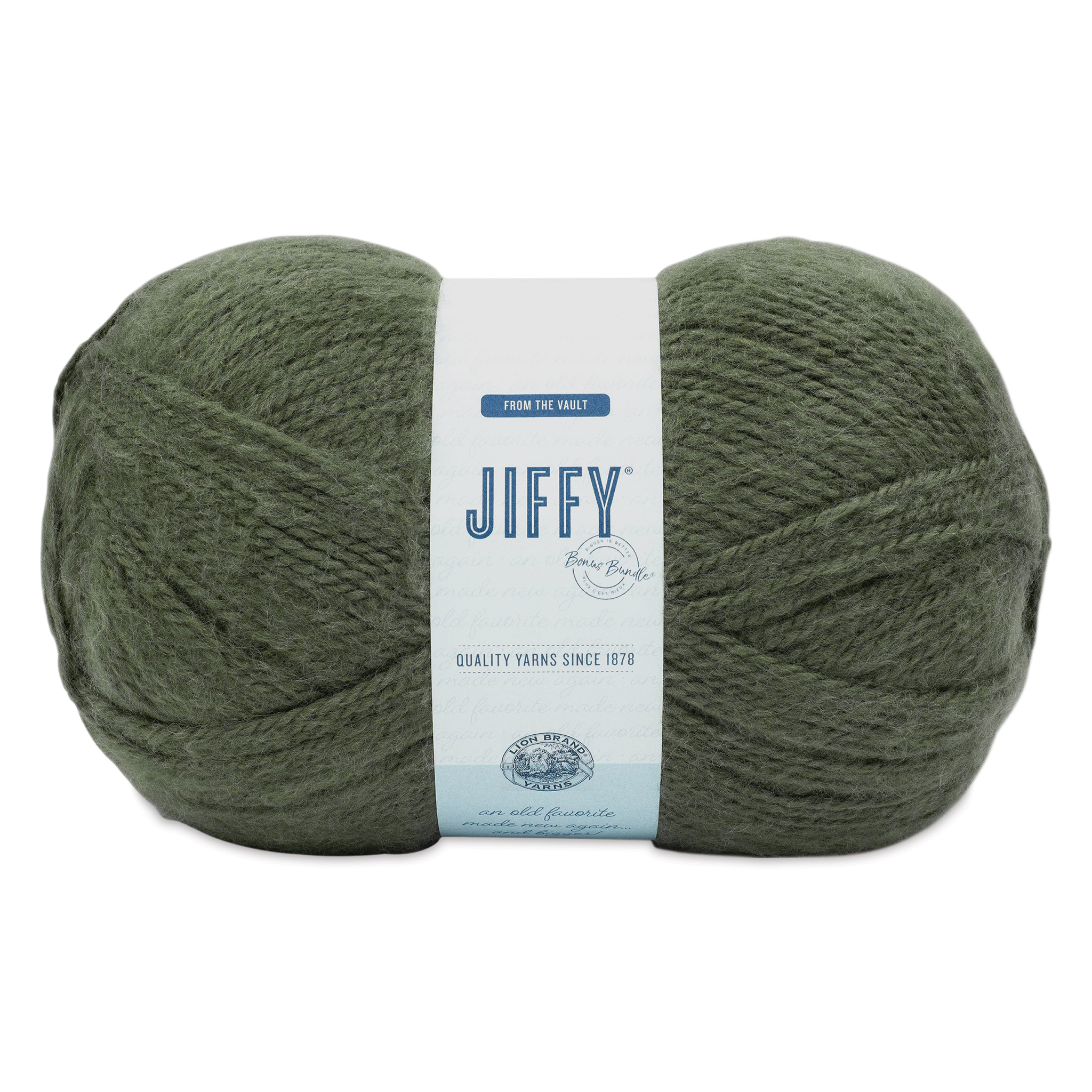 Lion Brand Jiffy Bonus Bundle Yarn - Clay, 681 yards 