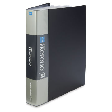 Itoya Art Profolio Presentation Book with Pocket Pages, Black