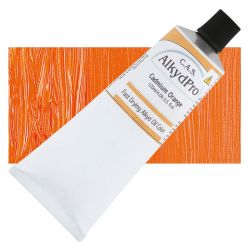 CAS AlkydPro Fast-Drying Alkyd Oil Color - Cadmium Orange, 120 ml tube