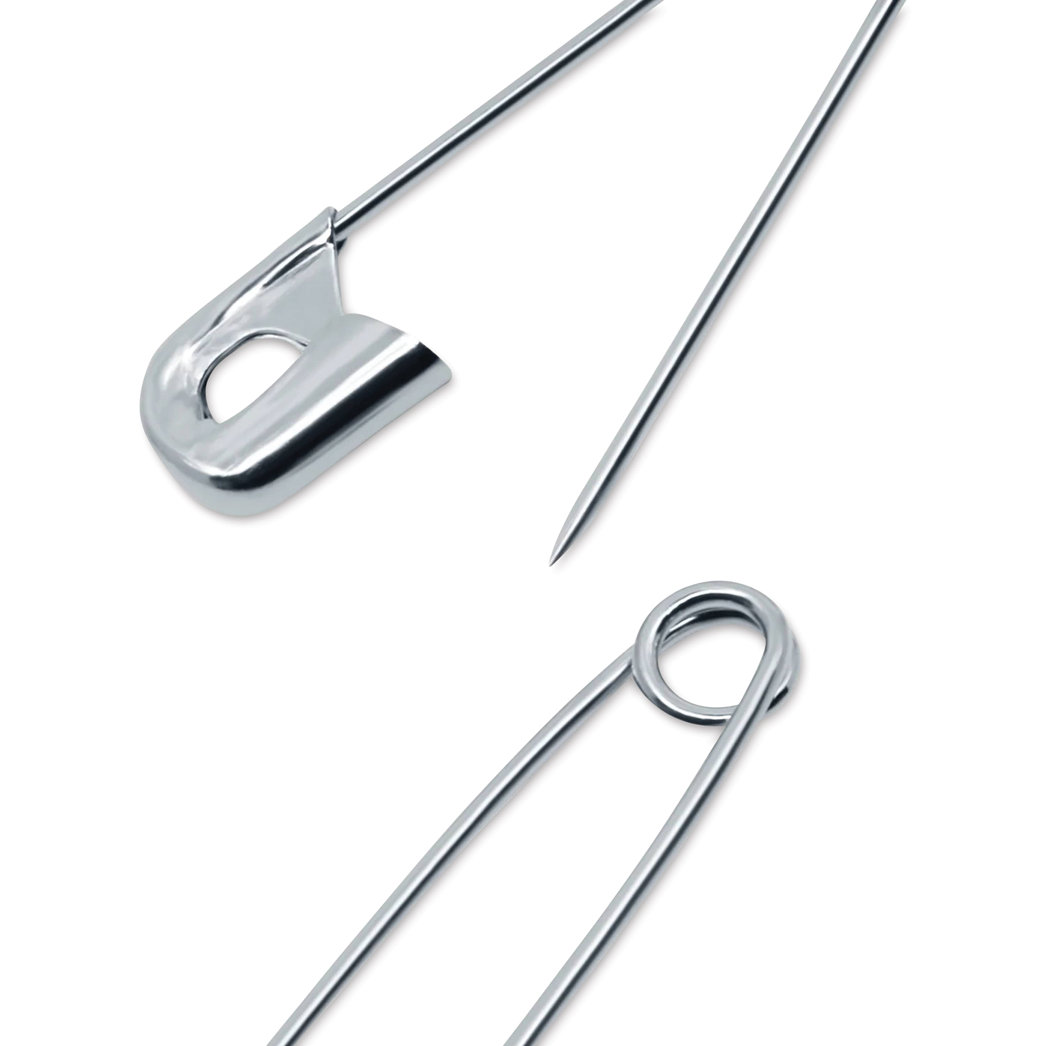 Safety Pins, 27 mm, Pack of 15 – St. Louis Art Supply