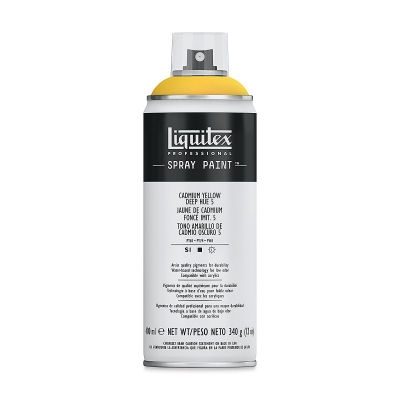 Liquitex Professional Spray Paint - Cadmium Yellow Deep Hue 5, 400 ml can