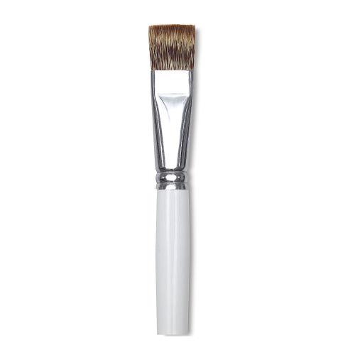 Bob Ross Synthetic Mongoose Brush - Bright, Size 3/4