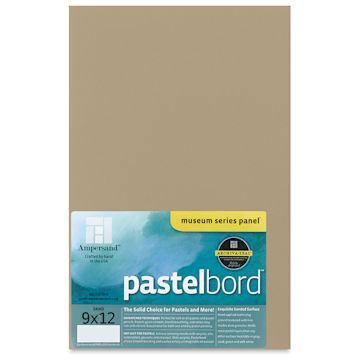 Open in modal - Ampersand Pastelbord Panel - 9" x 12", 1/8" Profile, Sand