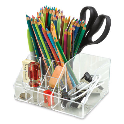 Craft Medley Clear Desktop Organizer (art supplies not included)
