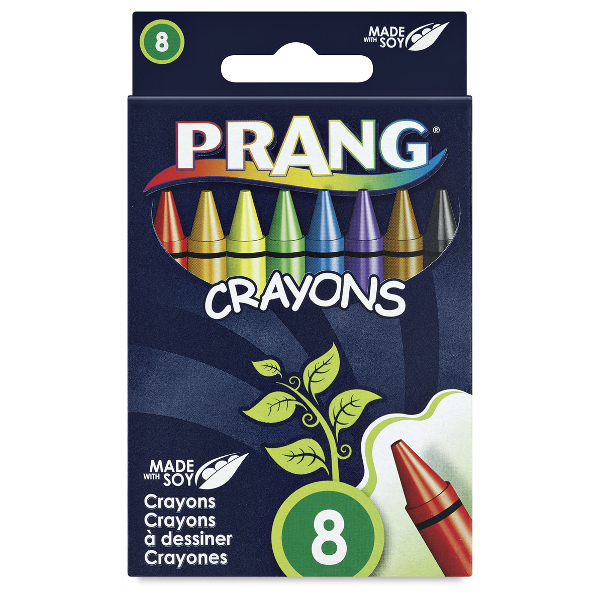 Prang Crayons - Green, Red, Yellow, Blue - 4 / Pack - Thomas Business  Center Inc