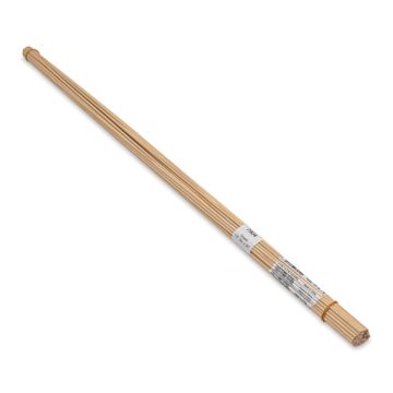 Open in modal - Midwest Products Birch Dowels - Pkg of 45, 1/8" x 36" - close-up of tips